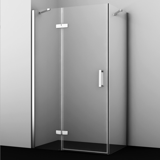 Душевой уголок WASSERKRAFT ALLER WHITE 10H06LWHITE 120x80 см