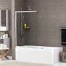 Шторка на ванну WASSERKRAFT MAIN 41S02-80WS
